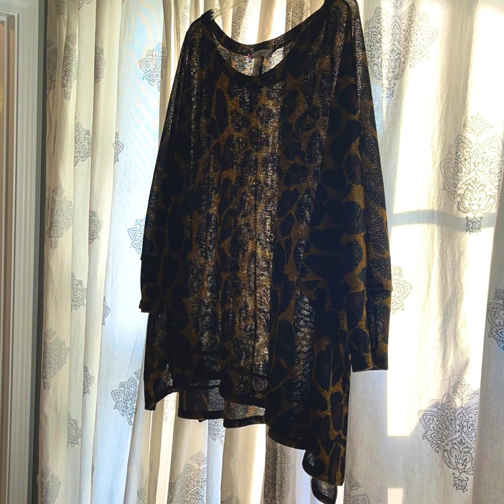 Cheetah sweater